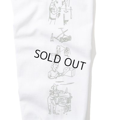 画像10: RULER <ルーラー> / 12OZ. LONG TEE(ロングスリーブTシャツ) / ブラック、ホワイト2色展開 (10)