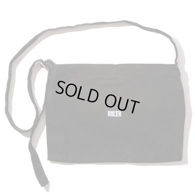 画像5: RULER ＜ルーラー＞ / CANVAS SHOULDER BAG（サコッシュ） / ナチュラル、ブラック、オーディー3色展開 (5)