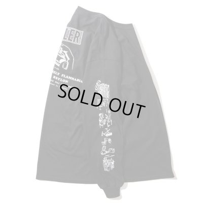 画像4: RULER <ルーラー> / 12OZ. LONG TEE(ロングスリーブTシャツ) / ブラック、ホワイト2色展開 (4)