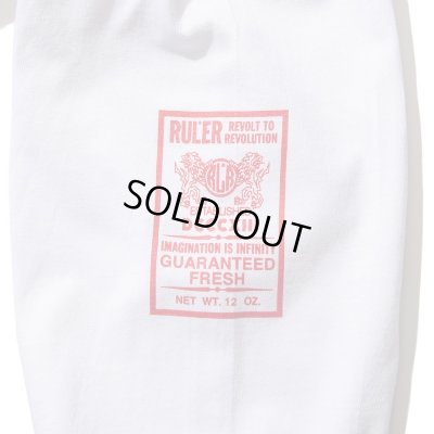 画像5: RULER <ルーラー> / ICON LONG TEE(ロングスリーブTシャツ) / ブラック、ホワイト2色展開 (5)