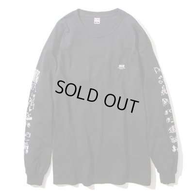 画像2: RULER <ルーラー> / 12OZ. LONG TEE(ロングスリーブTシャツ) / ブラック、ホワイト2色展開 (2)
