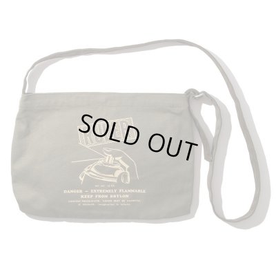 画像3: RULER ＜ルーラー＞ / CANVAS SHOULDER BAG（サコッシュ） / ナチュラル、ブラック、オーディー3色展開 (3)