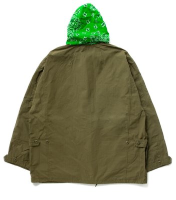 BEDWIN & THE HEARTBREAKERS＜ベドウィン＞/ L/S BDU SHIRT JACKET ‘CLIFF’ / バックスタイル