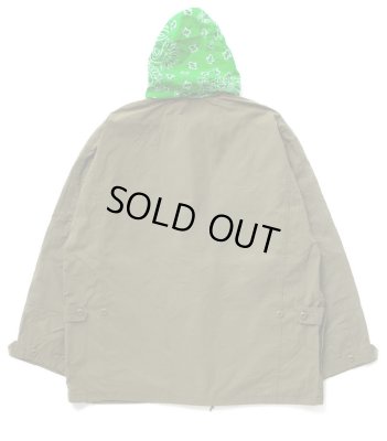 BEDWIN & THE HEARTBREAKERS＜ベドウィン＞/ L/S BDU SHIRT JACKET ‘CLIFF’ / バックスタイル