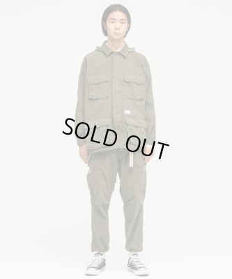 BEDWIN & THE HEARTBREAKERS＜ベドウィン＞/ L/S BDU SHIRT JACKET ‘CLIFF’ / 着画