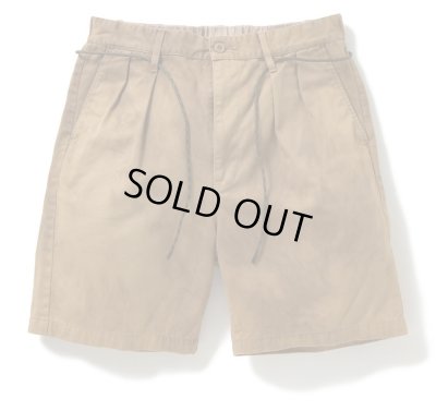 BEDWIN & THE HEARTBREAKERS＜ベドウィン＞ / 5/L TIE DYE SHORTS ‘MANI’ / フロントスタイル