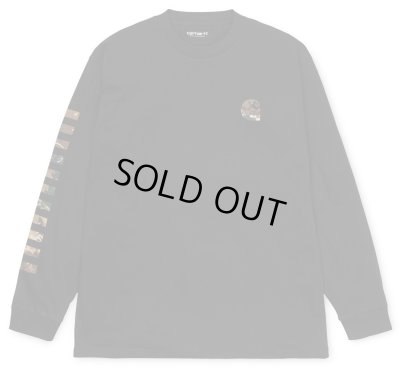 CARHARTT WIP / L/S CAMO MIL T-SHIRT
