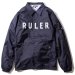 画像3: RULER ＜ルーラー＞ / WP COACH JACKET（コーチジャケット） / ブラック、バーガンディー、ネイビー3色展開 (3)