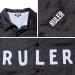 画像4: RULER ＜ルーラー＞ / WP COACH JACKET（コーチジャケット） / ブラック、バーガンディー、ネイビー3色展開 (4)