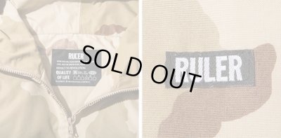RULER / CAMOUFLAGE ZIP HOODIE