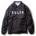 画像2: RULER ＜ルーラー＞ / WP COACH JACKET（コーチジャケット） / ブラック、バーガンディー、ネイビー3色展開 (2)