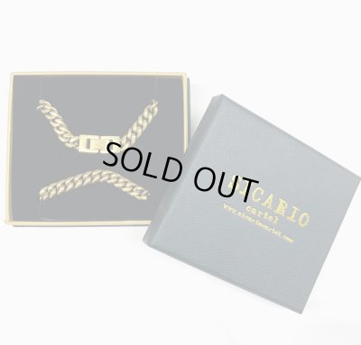 SICARIO CARTEL / GOLDキューバンネックレス