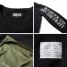 画像3: RULER ＜ルーラー＞ / MILITIA SWEAT SHIRTS（クルーネックスウェット） / ブラック、グリーン、オレンジ 3色展開 (3)