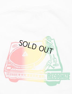 画像6: RECOGNIZE ＜レコグナイズ＞ / "TURNTABLE" TEE（Tシャツ） / ホワイト (6)