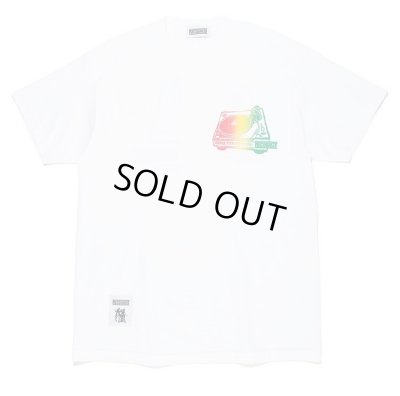 画像4: RECOGNIZE ＜レコグナイズ＞ / "TURNTABLE" TEE（Tシャツ） / ホワイト (4)