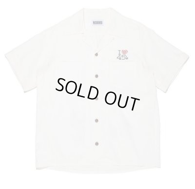 画像4: RECOGNIZE <レコグナイズ> / "TROPICOOOOL BOOGIE" HAWAIIAN SHIRTS(アロハシャツ) / ホワイト (4)