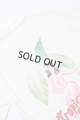 画像10: RECOGNIZE <レコグナイズ> / "TROPICOOOOL BOOGIE" HAWAIIAN SHIRTS(アロハシャツ) / ホワイト (10)