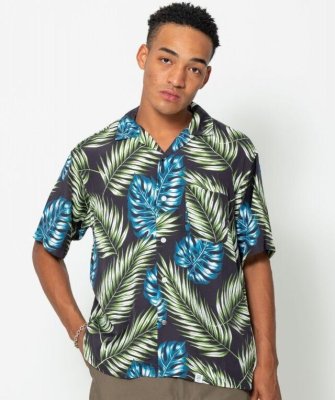 BEDWIN & THE HEARTBREAKERS / S/S OPEN COLLAR ALOHA SHIRT ‘ROGERS’