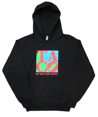 TACORIDE / ROBERT INDIANA LONG SLEEVE HOODIE