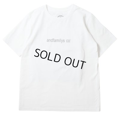 ANDFAMILY / Standard Tee ‘Y Collection.’