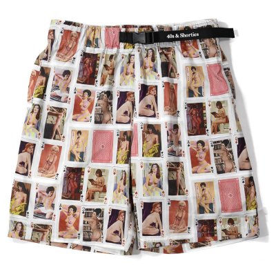 40s & Shorties / NUDE CARDS SHORTS