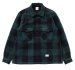 BEDWIN & THE HEARTBREAKERS / L/S BLOCK CHECK SHIRT JACKET ‘VRONSKY’