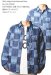 ANDFAMILY / Indigo Crash Patchwork Shirts