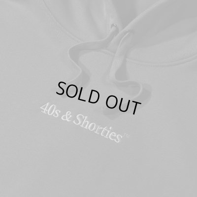 40s & Shorties / LARGE TEXT LOGO HOODIE