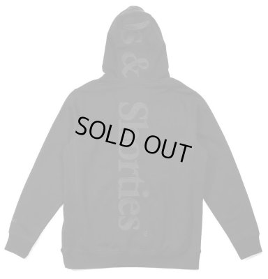 40s & Shorties / LARGE TEXT LOGO HOODIE