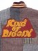 RECOGNIZE / "KING OF DIGGIN PATCHWORK" STADIUM JACKET