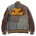 RECOGNIZE / "KING OF DIGGIN PATCHWORK" STADIUM JACKET