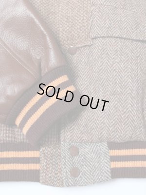 RECOGNIZE / "KING OF DIGGIN PATCHWORK" STADIUM JACKET