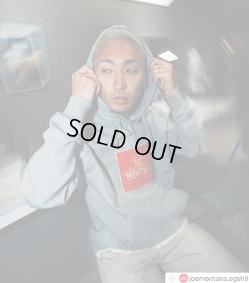 JOEMONTANA OGSH9 / BASIC BOXLOGO HOODIE "相良刺繍"