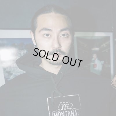 JOEMONTANA OGSH9 / BASIC BOXLOGO HOODIE "相良刺繍"