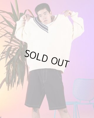 SON OF THE CHEESE / Asymmetry V Knit