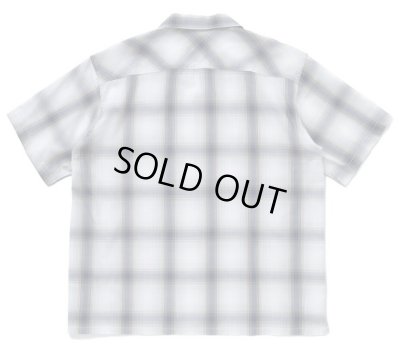BEDWIN & THE HEARTBREAKERS / S/S OPEN COLLAR CHECK SHIRT ‘KRASINSKI’