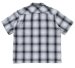 BEDWIN & THE HEARTBREAKERS / S/S OPEN COLLAR CHECK SHIRT ‘KRASINSKI’