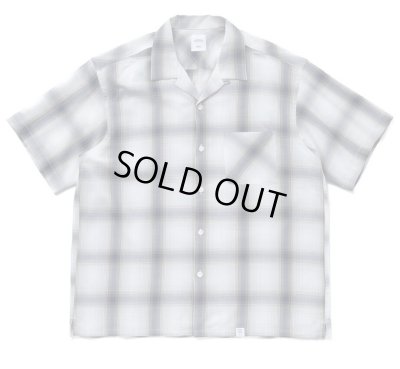 BEDWIN & THE HEARTBREAKERS / S/S OPEN COLLAR CHECK SHIRT ‘KRASINSKI’