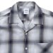 BEDWIN & THE HEARTBREAKERS / S/S OPEN COLLAR CHECK SHIRT ‘KRASINSKI’