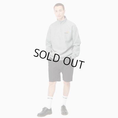 CARHARTT WIP / HALF ZIP AMERICAN SCRIPT SWEATSHIRT