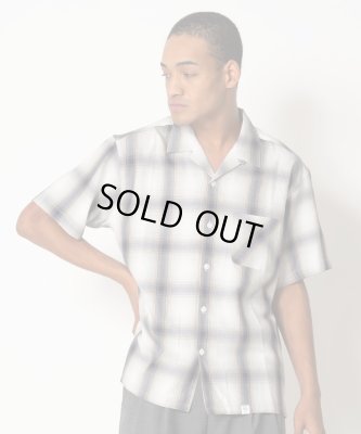 BEDWIN & THE HEARTBREAKERS / S/S OPEN COLLAR CHECK SHIRT ‘KRASINSKI’