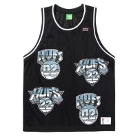 画像1: ☆40%OFF☆ HUF ＜ハフ＞ / HUFS BASKETBALL SHORT（バスケットショーツ） / ブラック