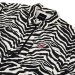 40s & Shorties / ZEBRA HALF-ZIP SHIRT