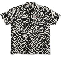 画像1: 40s & Shorties ＜フォーティーズ ＆ ショーティーズ＞ / ZEBRA SHORTS（ショートパンツ） / ホワイト x ブラック