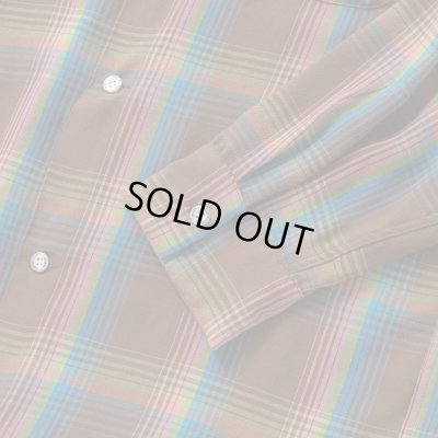 RATS / RAYON CHECK SHIRT