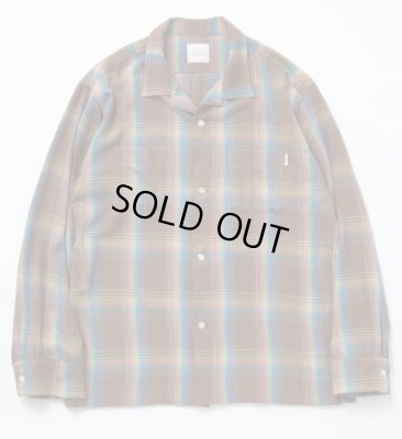 RATS / RAYON CHECK SHIRT