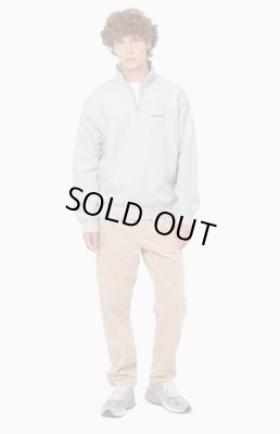 CARHARTT WIP / HALF ZIP AMERICAN SCRIPT SWEATSHIRT