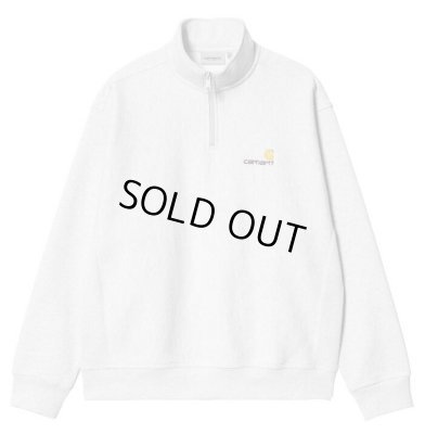 CARHARTT WIP / HALF ZIP AMERICAN SCRIPT SWEATSHIRT