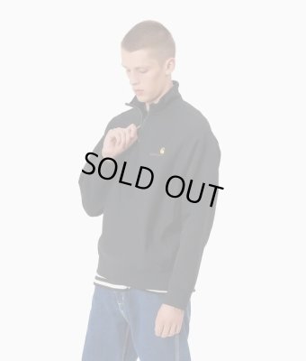 CARHARTT WIP / HALF ZIP AMERICAN SCRIPT SWEATSHIRT