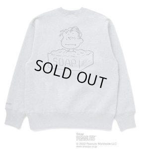 L/S C-NECK SWEAT 'LOU' ピーナッツ ダブルネーム クルーネック